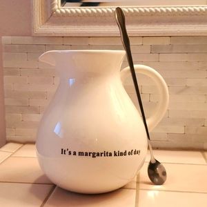 Margarita Pitcher and spoon